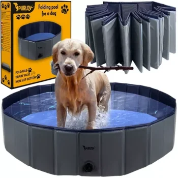 Purlov Foldable Dog Pool / Playpen 120x30 cm