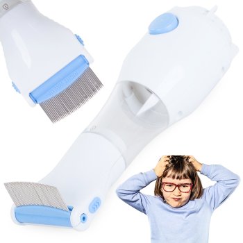 Расческа Для Гнид Вшей с Электрическим Фильтром | Comb For Lice Electric...