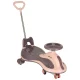 Swing FIX S2 Kids Gravity Ride-On Car with Push Handle & LED Wheels, Purple
