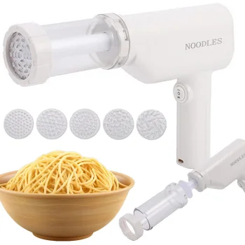 Automatic Cordless Pasta Maker 5-in-1 White