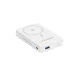 Power bank Wozinsky WLWP-10KA0Y3WS 10000 mAh 22.5W PD Qi2 with stand, white