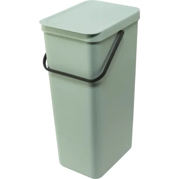 Brabantia Sort & Go Waste Bin 40 L, Jade Green