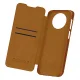 Nillkin Xiaomi Redmi Note 9T 5G Leather Wallet Case Qin, Brown