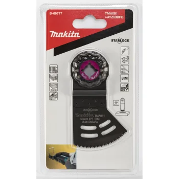 Makita TMA081 B-69777 Plunge Cut Saw Blade, 53 x 40 mm, Bi-Metal