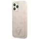 Guess iPhone 13 Pro Max Case 4G Triangle Logo Cardslot, Pink