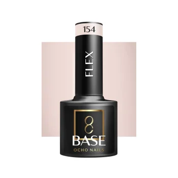 Ocho Nails Flex Base 154 Hybrid Rubber Base, 5 g