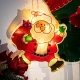 LED Christmas Window Decoration with Suction Cup Santa Claus