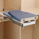 Built-in Foldable Ironing Board for Cabinet Installation, Gray