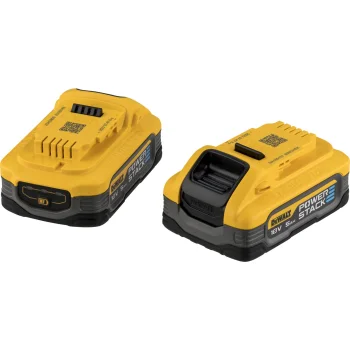 DeWalt DCBP518H2-XJ Powerstack 18V XR 5.0Ah Battery Set (2 Pcs)