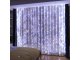 Christmas Curtain, String Wire Fairy Lights, 300 LED, Cold White