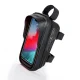 Tech-Protect V2 Bike Frame Bag with Phone Compartment 1l, Black