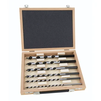 Alpen Auger Drill Bit Set Form Lewis L 600 mm, 6 Pieces