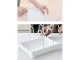 Dish and Lid Drainer Rack, White