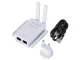 WiFi Signal Booster, Repeater 300Mbps, 4 Antennas, White