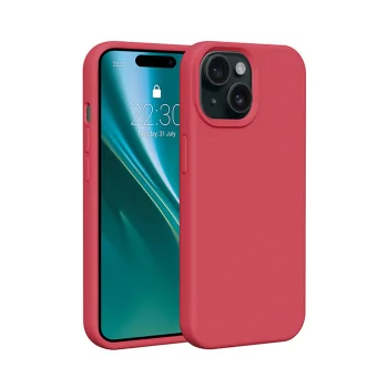 Etteri Silicone Case for iPhone 13 Raspberry