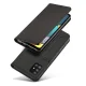 Magnet Card Case Wallet Flip Cover for Samsung Galaxy A12 5G, Black