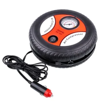 12V Car Air Compressor (260 PSI / 18 BAR) Wheel Design