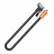 Portable Wireless Air Compressor Pump for Car and Bike, black