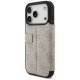 Guess iPhone 17 Pro Wallet Case Book 4G Metal Logo, Pink