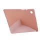Samsung Galaxy Tab A8 10.5 (2021) (2022) (SM-X200/X205) V-fold Stand Silicone Book Case Cover, Pink | Чехол...