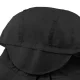 Trizand Rain Poncho with Hood, Black