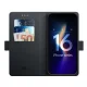 3mk Protection iPhone 16 Pro Max Wallet Case, Black