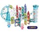 Magical Magnet Blocks Bricks Educational Building Toy + Ball Track with Sound Music, 118 elements