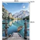 Maaleo Paint by Numbers Mountain Landscape 40x50 cm
