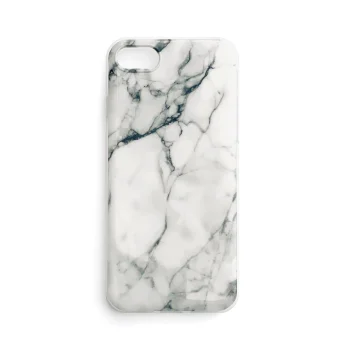 Wozinsky Marble Case for Samsung Galaxy A73, TPU Gel Cover, White