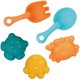 Collapsible Silicone Bucket + Sand Toys