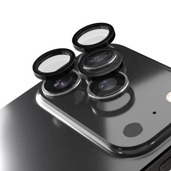 Etteri Camera Lens Protector for iPhone 17 Pro / 17 Pro Max Black