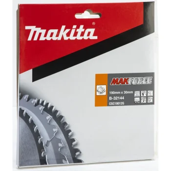 Makita MAKFORCE B-32144 Circular Saw Blade 190 x 30 mm, 12T
