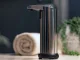 Touchless Automatic Soap and Liquid Dispenser, Silver, 200 ml