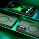 3mk Smoke MagCase for Samsung Galaxy S26 - Green