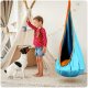 Kids Hanging Pod Swing Chair Neo-Sport for Indoor and Outdoor Use, turquoise