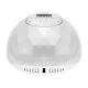 Activeshop Shiny 86W UV/LED Nail Lamp, White/Silver Pearl