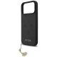 Guess 4G Charms Collection MagSafe Case for iPhone 17 Pro Max, Black