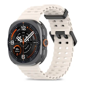 Tech-Protect Iconband Pro Strap for Samsung Galaxy Watch Ultra 47mm, Beige (Starlight)