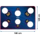Neo-Sport 1474 Football Goal Target 180 x 120 cm