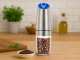 Electric Gravity Pepper and Salt Grinder with LED Light