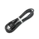 Maclean Lightning to USB-A Cable 2.4A 1m, Black (MCE472)