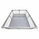 Foldable Baby Playpen - Play Area, 180x200 cm, Grey