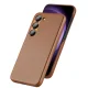 Dux Ducis Grit Case for Samsung Galaxy S23+, Eco Leather, Brown