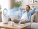 Bladeless Tower Fan with Remote Control and Touch Panel