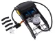Double Cylinder Foot Pump for Cars, Bicycles, Balls and Mattresses