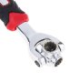Universal Socket Wrench 8-19mm with 360° Rotating Heads