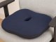 Heated Massage Seat Cushion with Vibration, 40x40 cm