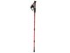 Telescopic Nordic Walking Poles 2pcs, Red