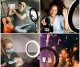 LED Ring Light Lamp Set with Stand 2.1m, Tripod and Phone Holder for Photo Video Tiktok Vlogging