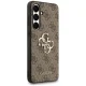 Guess Samsung Galaxy S25 FE Case Big 4G Classic Logo, Brown